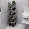 Estantería de Almacenamiento para Baño Jub de Pie para Esquina del Baño Estantería de Almacenamiento para Esquina del Inodoro del Hogar Cocina