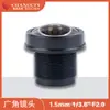 Lente Ultra Gran Angular Chuang'An Optoelectronics 1.5mm 1/3.6 Campo de Visión 175 Grados Adecuado para Cosido de Binoculares