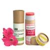 Fabricante de Tubos de Papel de Shenzhen Suministra Tubos de Papel para Bálsamo Labial Tipo Push de Color Sólido de 0.3oz en Stock y Tubos de Papel para Desodorante de 7g