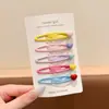 Pinzas de pelo coloridas de alta gama para mujer, nuevas horquillas de estilo coreano 2026 para la parte trasera de la cabeza, pinzas elegantes y versátiles para el flequillo