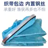 Red Pequeña Cuadrada Portátil para Peces, Bolsa de Red Cuadrada Fina de Nailon para Pesca, Red Cuadrada Pequeña para Peces con Inserto de Tierra de Posicionamiento de Aleación de Aluminio para Pesca Salvaje