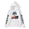 Casaco de moletom transfronteiriço Anime Black Deacon com estampa de moletom Outono Solto Casaco de marca da moda Masculino Outono