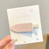 Pinza para el pelo con lazo de lunares color crema para mujer, Pinza de alta gama y exquisita para patillas laterales, Pinza para el pelo de niño, Accesorio para el pelo tipo pinza de pato