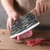 Los cuchillos Yangjiang son cuchillos de cocina forjados a mano para uso doméstico, hechos de acero inoxidable, cuchillos para rebanar afilados y cuchillos para picar