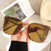 Nuevas gafas de sol de montura grande estilo coreano para mujer, moda moderna, G para afinar el rostro grande, M celebridad de internet, mismo estilo, gafas para conducir al por mayor
