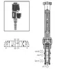 Válvula Solenoide de Cartucho Hidráulico Parker - Tipo Válvula de Corredera de Cuatro Vías y Tres Posiciones (Posición Neutra Tipo Y) Serie Gs0454D