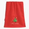 Caixa de presente de Natal toalha toalha de algodão caixa de presente toalha de presente de feriado atacado transfronteiriço toalha de Natal