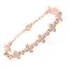 TK Europea y Americana Más Vendido Moda Lujo Ligero Aleación de Zinc con Strass Pulsera Magnética para Hombres y Mujeres Parejas En Stock Envío Rápido Joyería al por Mayor