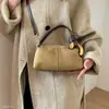 Bolso Cruzado de Moda en Gamuza Otoño 2026 para Viajar Exquisito Terciopelo Retro Nuevo Versátil de Nicho Bolso de Mano para Mujer