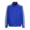 Transfronterizo - Uniformes de Equipo Personalizables Traje Casual Deportivo de Tres Rayas de Moda Chaqueta con Cuello Alto para Hombre Ropa Deportiva