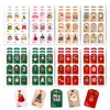 Pegatinas Navideñas Transfronterizas 2025 Caja de Regalo Navideña Pegatinas Selladoras de Regalo Pegatinas Selladoras para Empaquetado de Regalo Etiquetas Autoadhesivas