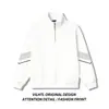 Sudadera de Color Puro con Cuello Alto y Media Cremallera para Otoño e Invierno Camiseta de Manga Larga Engrosada Pulóver Versátil de Lujo Accesible Chaqueta para Hombre