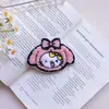 Parches bordados para computadora lindos al por mayor, apliques bordados, accesorios de bordado para toallas, diseños de animales de dibujos animados, parches autoadhesivos