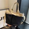 Bolsa de Lona para Mujer, Gran Capacidad, Nuevo Modelo 2026, Bolso Cruzado de Verano, Moderno Este Año, Bolso de Mano para Clase y Viajes al Trabajo, Bolso Tote