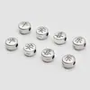 Contas de Prata 999 Ping An Mão Feliz para Pulseira 8mm Contas Soltas Material Tecido de Corda Vermelha Diy Acessórios de Prata Dura 3D