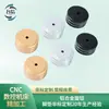 Pés Absorventes de Choque em Liga de Alumínio, Dispositivo Absorvente de Choque para Alto-falantes, Amplificador de Áudio, Aparelho de CD, Pés Antiderrapantes para Amplificador, Pode Ser Feito Diretamente
