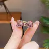 Exquisito Pasador Pequeño Brillante de Diamante para Mujer, Pinza para Flequillo Lateral, Mariposa, Estrella, Forma de Corazón, Pinza de Pato, Accesorio para el Cabello, Estilo Nuevo