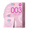 Condones Juncai 001 Lengua de Gato Partículas Grandes Multi-Delgados Condones de Ácido Hialurónico Condones Sexuales para Hombres Adultos