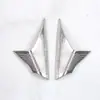 Aplicável a 26 modelos Audi A6L TRON grade do alto-falante triangular dianteiro puro elétrico painel acessórios internos adesivo suprimentos para carro