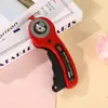 Cuchillo de Corte para Tela con Rodillo Manual Cuchillo de Corte para Tela de Cuero Cuchillo de Rodillo Portátil con Mango Ondulado Cuchillo de Utilidad Fabricante Venta al por Mayor