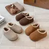 Zapatos Birkenstock Estilo Francés Ins 2026 Invierno Nueva Versión Coreana Zapatos de Algodón Peluche para Niñas Zapatos Peludos Cálidos para Niños