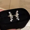 Ear Cuff Estilo Retro Corte Zircônia Estrela Design Sem Furo Clipe Exquisito para Cartilagem da Orelha Leve Luxo Sensação de Alta Qualidade Brinco Feminino
