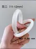 Pulseira de Pedra Olho de Gato Natural Cristal de Gelo Alto Branco Lua Cheia Lichia Gelatina Pulseira Feminina Azul Gélido Novo Chalcedony Chinês Bracelete
