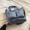 Bolsa Casual Moda Bolsa 2024 Verão Novo Elegante Cor Sólida Ombro Crossbody Bolsa Saindo para Consertar Lições Sacola
