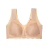 Talla Europea Transfronterizo Xiyin Popular Temu Talla Grande Push-Up Hebilla Frontal Copa Fija Encaje Chaleco Sujetador Lencería