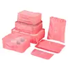 Conjunto de Bolsas Organizadoras de Viagem Bolsa de Armazenamento Mala Roupas Portátil Roupa Íntima Sapatos Bolsa de Embalagem de Viagem Frete Transfronteiriço Aliexpress