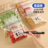Bolsas para Conservar Frescura con Bordes Doblemente Sellados, Bolsas de Almacenamiento para Refrigerador de Grado Alimenticio con Sellado, Bolsas Auto-Sellables para Uso Doméstico, Selladas de Plástico para Porcionar