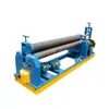 Curvadora de chapa de tres rodillos, curvadora eléctrica 6/8/12/16/20*2500, curvadora de chapa CNC pequeña, rodillo macizo