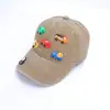 Boné de beisebol infantil de algodão lavado retrô estilo coreano, boné com aba infantil masculino transfronteiriço com tema de desenhos animados Carros, atacado