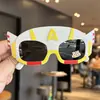 Gafas de Sol Polarizadas para Niños Capitán América Silicona Suave Niños Gafas de Sol para Niños Fuera de la Escuela Mostrar Gafas para Niños