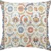 Funda de almohada estilo étnico bohemio con estampado vintage, funda de cojín para decoración del hogar, sofá, oficina, extraíble y lavable