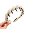 2026 Nuevo Estilo Diadema Retro de Caña Alta con un Toque Sofisticado, Diadema Dentada, Estilo Celebridad de Internet, Accesorio para el Cabello Versión Coreana
