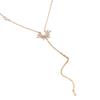 Colar Longo Novo Transfronteiriço da Amazon, Colar de Corrente com Tassel em Y Moderno e Personalizado, Presente de Joia Exquisito