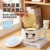 Tazón instantáneo de acero inoxidable de grado alimenticio, diseño de Perro Pacha, apto para dormitorios estudiantiles, con función de drenaje para comer alimentos secos, vajilla Perro Pacha