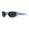 Gafas de sol futuristas personalizadas de nuevo estilo, resistentes al viento y anti-UV para exteriores, para montañismo y para hombre.