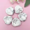 Piedra de masaje con forma de corazón de ágata de cristal natural transfronteriza de 30 mm, piedra con forma de corazón para aliviar la preocupación, piedra de masaje para el pulgar con forma de corazón al por mayor