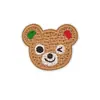 Parches bordados de dibujos animados personalizados con animalitos lindos para decoración de ropa, bolsos, calcetines y abrigos