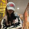 Gorra de béisbol bordada con la letra B de la marca Street Trendy para hombres y mujeres, con gran circunferencia de cabeza, estilo coreano, de mezclilla lavada.