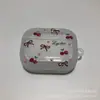 Porta-Retrato Cereja Capa para Fones de Ouvido Maçã Capa Protetora para Airpods1/2/3/4/Pro/Pro2 Impressão e Pintura UV