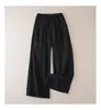 Fábrica de Origen2025 Nuevos Pantalones Anchos Sueltos de Algodón y Lino para Mujer, Estilo Vintage, Pantalones de Caída, Pantalones Casuales de Verano
