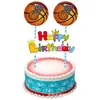 Suministros para Fiesta de Cumpleaños Temática de Baloncesto Transfronteriza Taza de Papel para Fiesta Plato de Papel Servilleta de Papel Taza de Papel Mantel Traje Decorativo