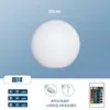 Luz de Bola Solar Luminosa LED para Exterior Luz Decorativa para Pátio Gramado Luz de Bola para Casa Jardim Luz de Atmosfera para Paisagem
