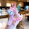 Llavero de Oso Pintado al Óleo Colgante de Campana para Aliviar el Estrés Regalo Venta Directa de Fábrica Mismo Estilo que Xiaohongshu Regalo Lindo y Divertido
