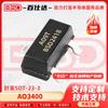 AO3400 Original SOT23-3 30V 5.8A 1.5W Chip IC de Gran Volumen Canal N JFET