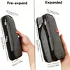 Estojo de lápis popular de cor sólida transfronteiriço, bolsa de lápis expansível de grande capacidade, fábrica de caixas de papelaria para estudantes