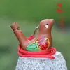 Puesto de viaje de pájaro acuático de arena púrpura Yuerui silbato de animal creativo decoración de pájaro silbato de cordón de cerámica lugar escénico Memorial